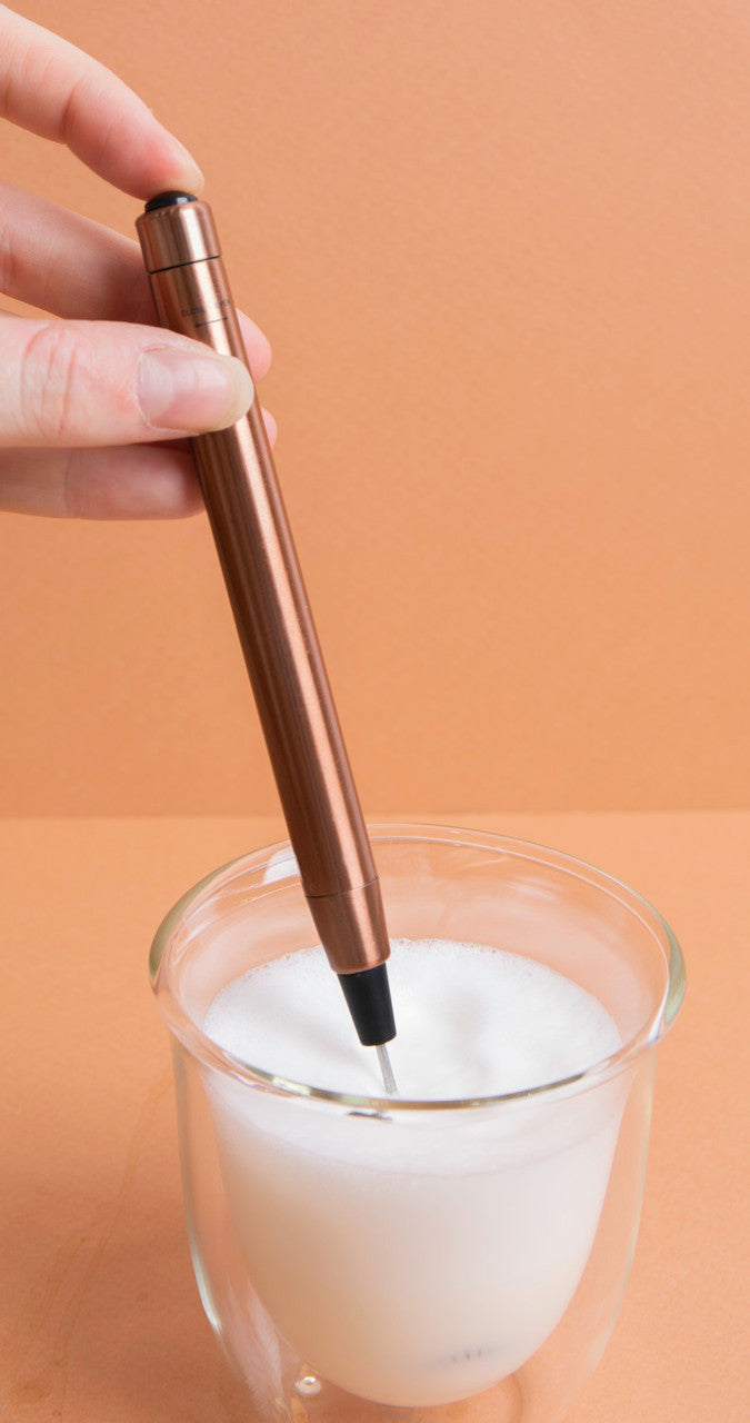 Copper Battery Powered Milk Frother