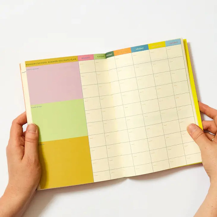Striped Family Weekly Planner