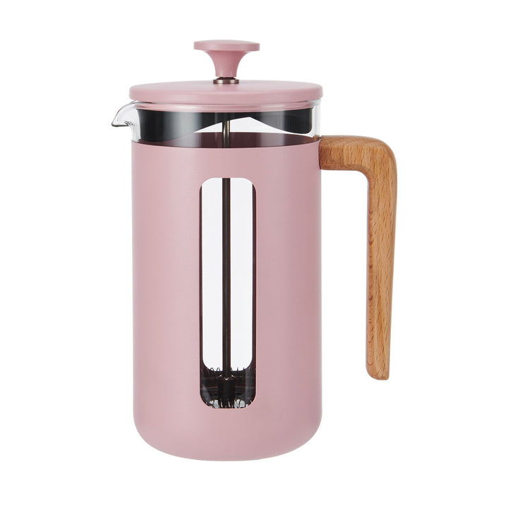 Pisa Cafetiere Pink - 8 Cup