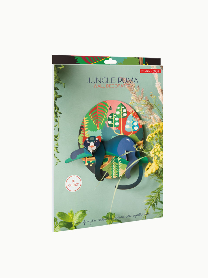 Jungle Puma 3D Model Kit