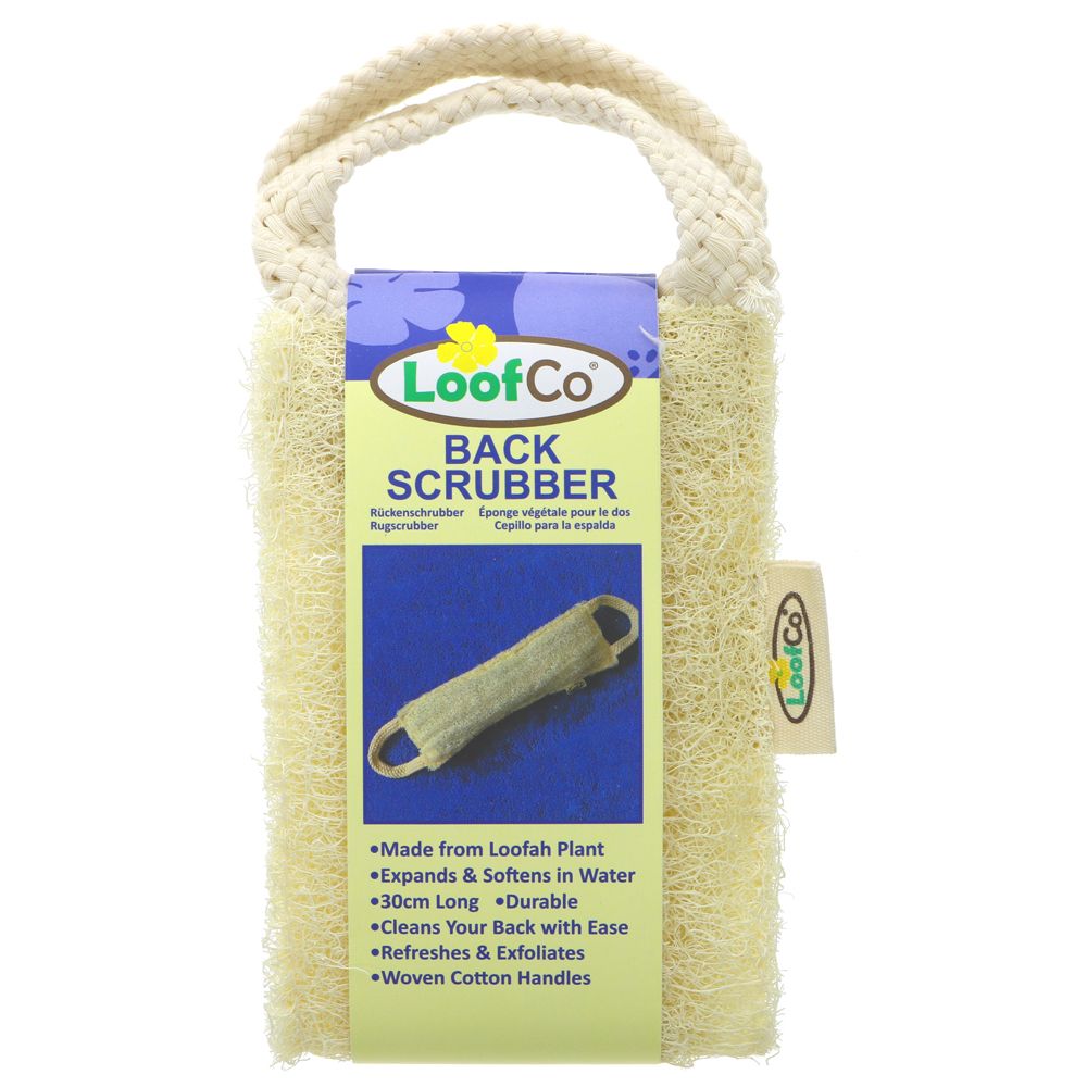 Natural Loofah Back Scrubber