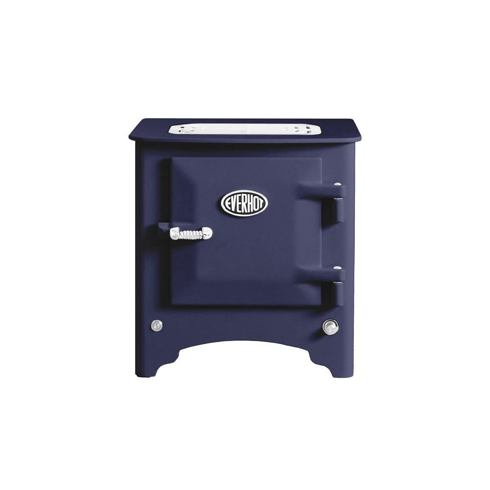 Everhot Electric Mini Stove in the colour marine blue