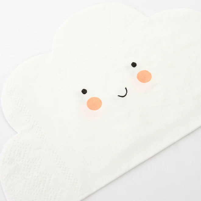 Happy Cloud Napkins 20 Pack