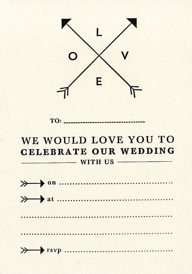 LOVE Wedding Invites - Quince Living 