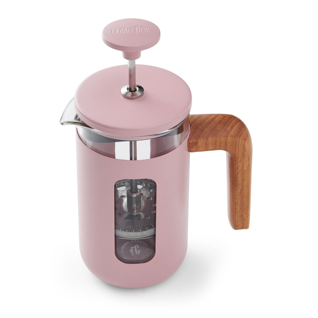 Pisa Cafetiere Pink - 3 Cup