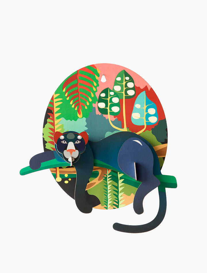 Jungle Puma 3D Model Kit