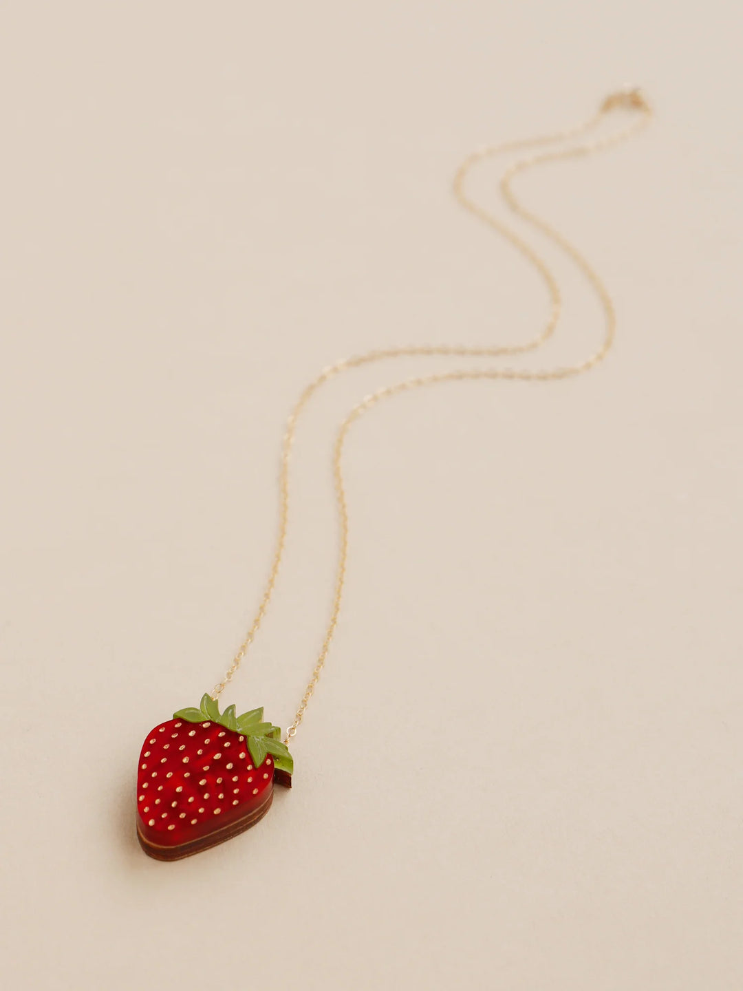 Mini Strawberry Necklace II