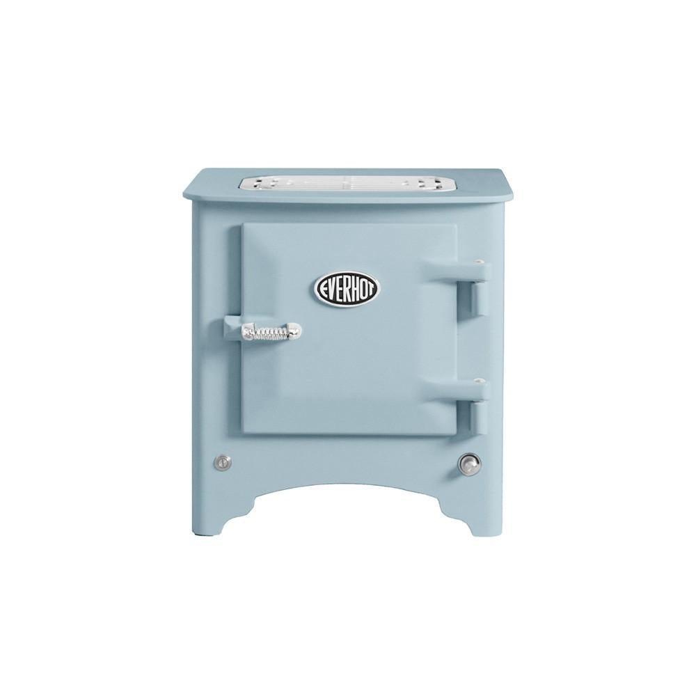 Everhot Electric Mini Stove in the colour victoria blue